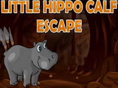 Spēle Little Hippo Calf Escape