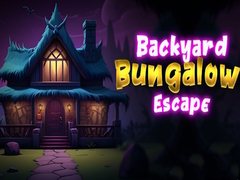 Spēle Backyard Bungalow Escape