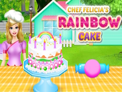 Spēle Chef Felicia`s Rainbow Cake