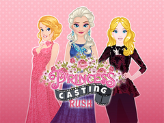 Spēle Princesses Casting Rush