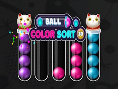 Spēle Ball Color Sort 3D