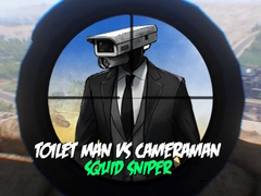 Spēle Toilet Man vs Cameraman Squid Sniper