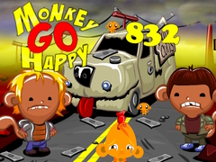 Spēle Monkey Go Happy Stage 832