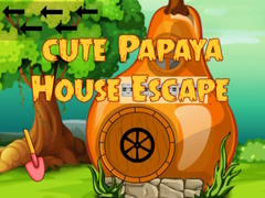 Spēle Cute Papaya House Escape