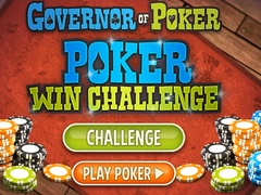 Spēle Governor of Poker Poker Challenge