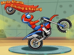 Spēle Moto Stunts Driving & Racing
