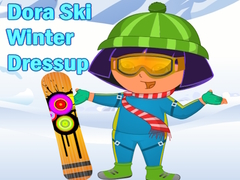 Spēle Dora Ski Winter Dressup