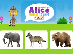 Spēle World of Alice Animal Sounds