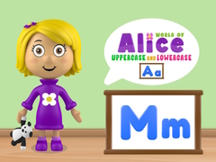 Spēle World of Alice Uppercase and Lowercase