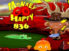 Spēle Monkey Go Happy Stage 836