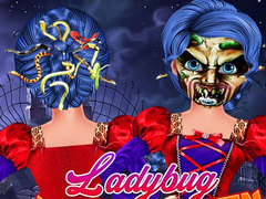 Spēle Ladybug Halloween Hairstyles