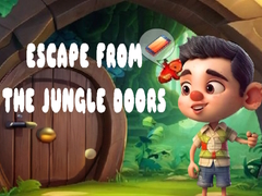 Spēle Escape from the Jungle Doors