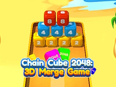 Spēle Chain Cube 2048: 3D Merge Game