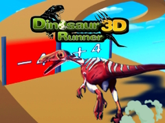 Spēle Dinosaur Runner 3D
