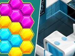 Spēle Hexa Blast Game Puzzle