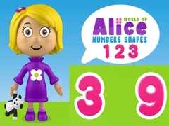 Spēle World of Alice Numbers Shapes