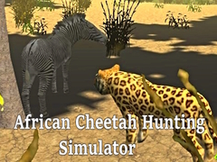 Spēle African Cheetah Hunting Simulator