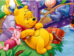 Spēle Jigsaw Puzzle: Winnie Fishing