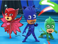 Spēle Jigsaw Puzzle: PJ Masks