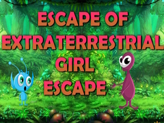 Spēle Escape Of Extraterrestrial Girl Escape