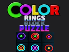 Spēle Color Rings Block Puzzle