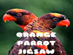 Spēle Orange Parrot Jigsaw