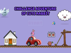 Spēle Challenge adventure of cute rabbit