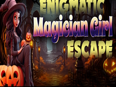 Spēle Enigmatic Magician Girl Escape