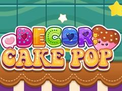 Spēle Decor: Cake Pop