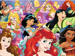 Spēle Jigsaw Puzzle: Princess Party