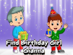 Spēle Find Birthday Girl Gianna