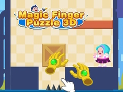 Spēle Magic Finger Puzzle 3D