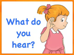 Spēle Kids Quiz: What Do You Hear?
