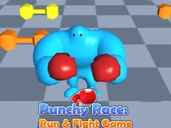 Spēle Punchy Race: Run & Fight Game