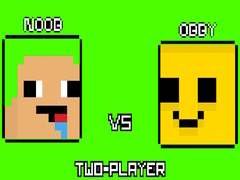 Spēle Noob vs Obby Two-Player