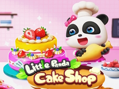 Spēle Little Panda Cake Shop