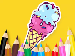 Spēle Coloring Book: Cool Ice Cream