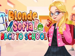 Spēle Blonde Sofia Back to School