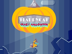 Spēle FlappyCat Crazy Halloween