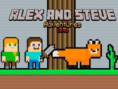 Spēle Alex and Steve Adventures Saves