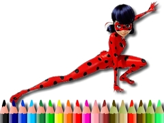 Spēle Back To School Lady Bug Coloring