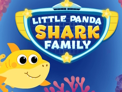 Spēle Little Panda Shark Family