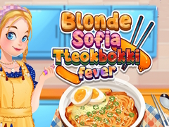 Spēle Blonde Sofia Tteokbokki Fever