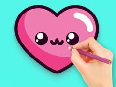 Spēle Coloring Book: Lovely Heart