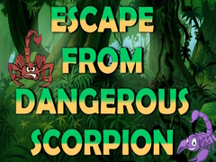 Spēle Escape From Dangerous Scorpion