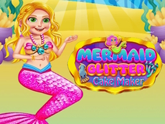 Spēle Mermaid Glitter Cake Maker 