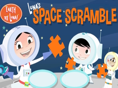 Spēle Earth to Luna! Luna's Space scramble