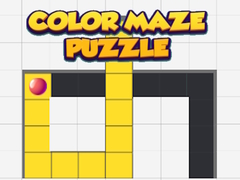 Spēle Colored Maze Puzzle