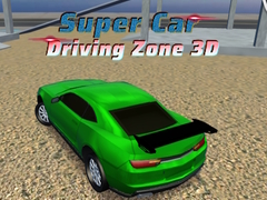 Spēle Super Car Driving Zone 3D