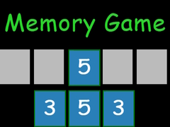 Spēle Memory game